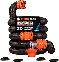 Camco Rhinoflex 20 Foot Sewer Hose Kit