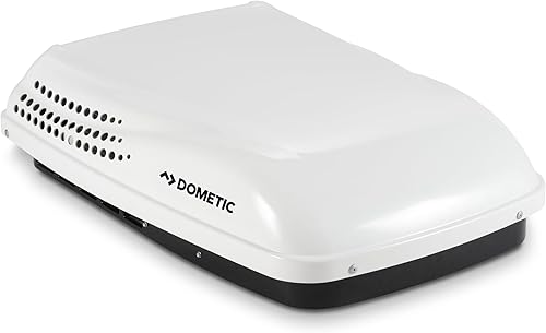 Dometic Penguin II High Efficiency, Low Profile Rooftop Air Conditioner, Ducted or Non-Ducted Application, 13.5K BTU, Polar White, Cool Only, No Pre-Installed Controls
