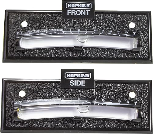 Hopkins Towing Solutions 08526 Never Fade Two Way Graduated Level, Black