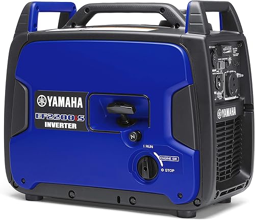 YAMAHA EF2200iS Inverter Generator, 2200 Watts, Blue